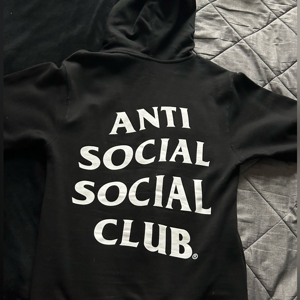 Anti Social Social Club Hoodie Black